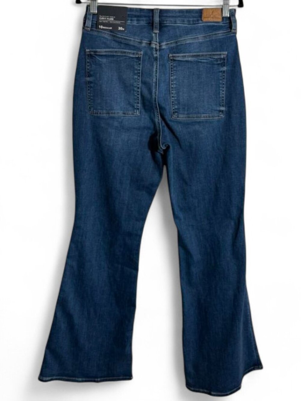 American Eagle Outfitters Curvy Flare Next Level Stretch High Rise 10 - Picture 2 of 3